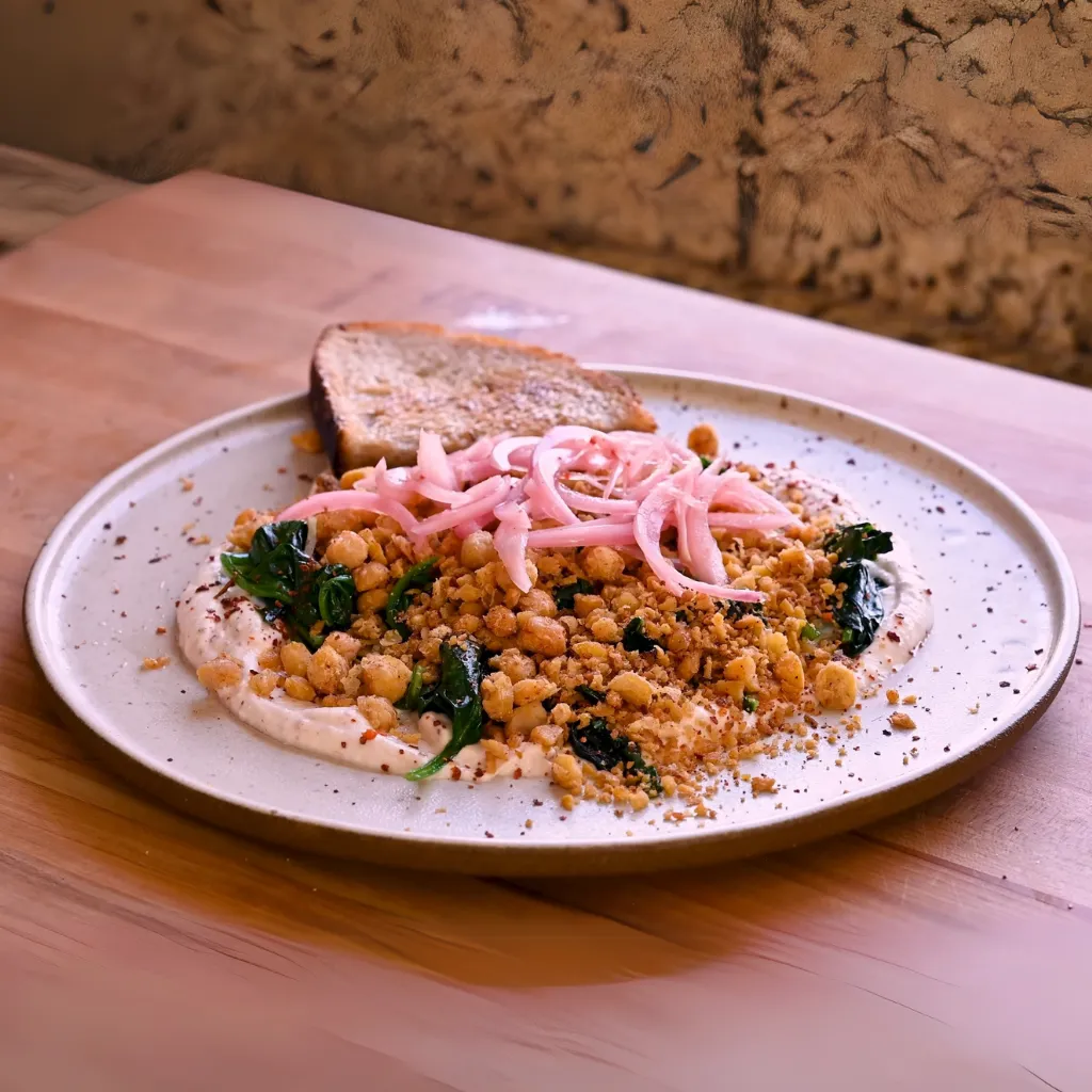 Spiced Chickpeas Scramble