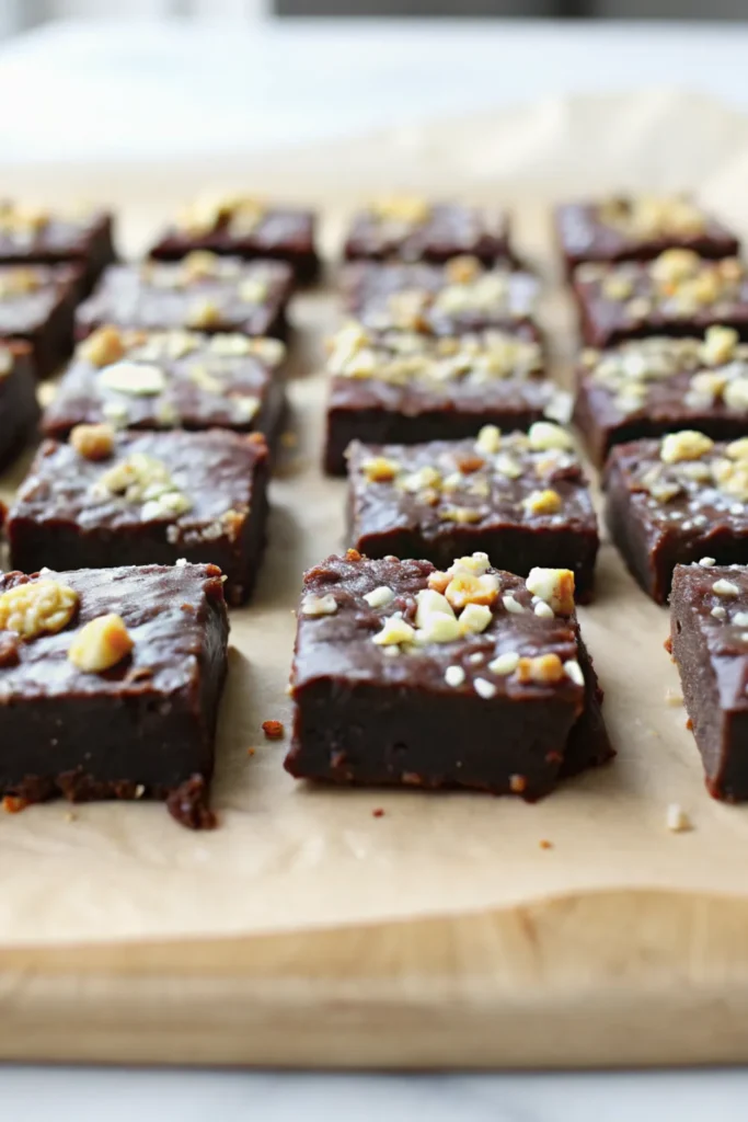 Healthy No Bake Brownies