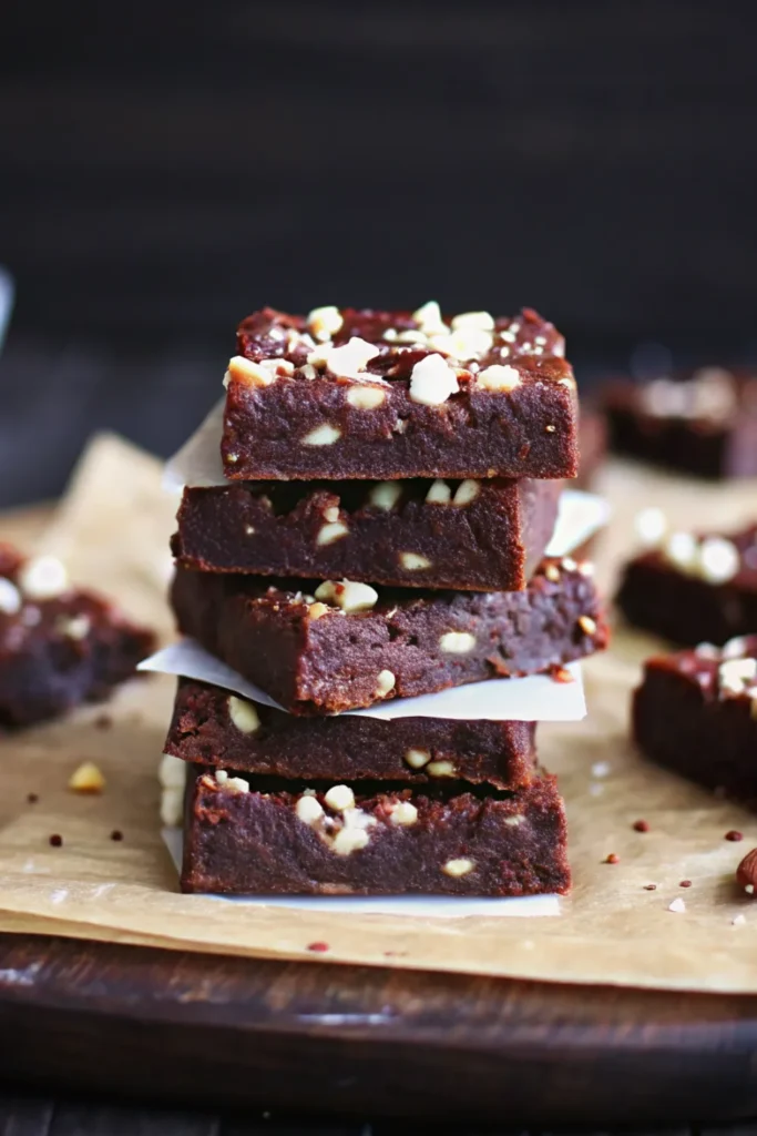 Healthy No Bake Brownies