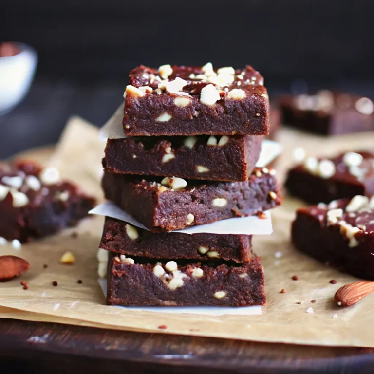 Healthy No Bake Brownies