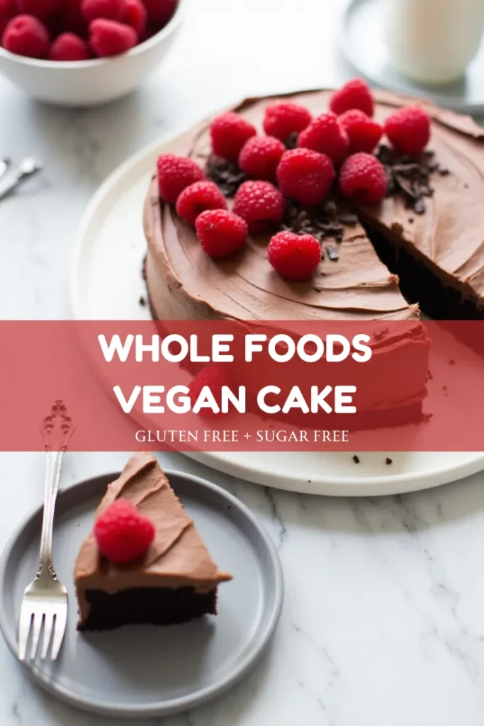 whole foods vegan cake​