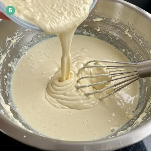 Vegan Marble Cake Step