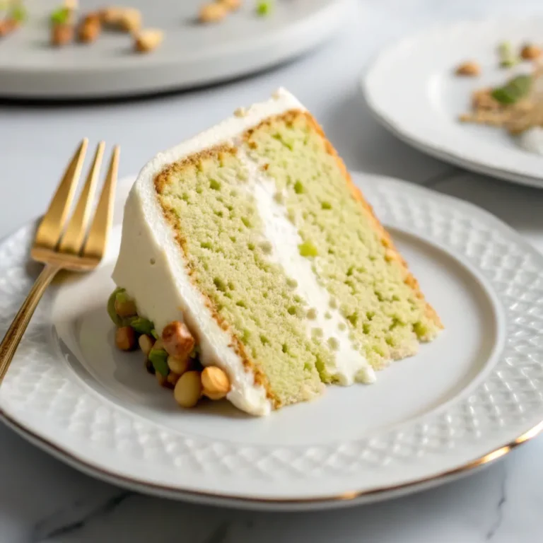 Vegan Pistachio Cake