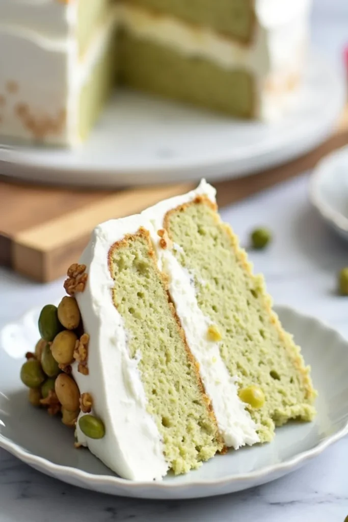Vegan Pistachio Cake