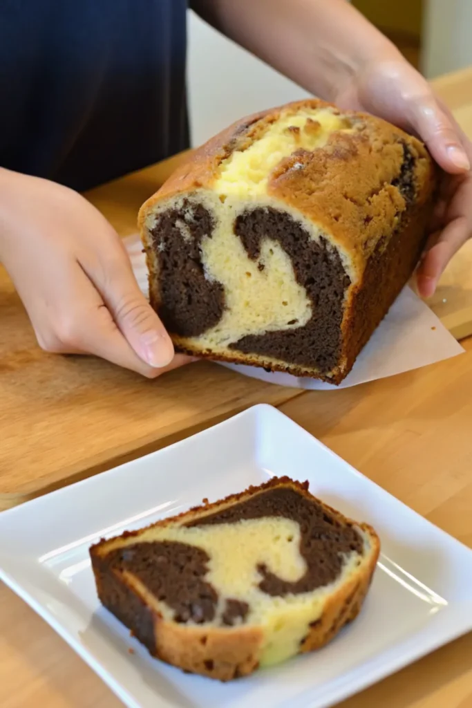Moist Marble Cake Recipe