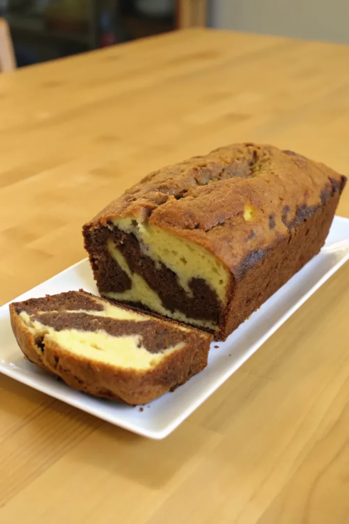 Moist Marble Cake Recipe