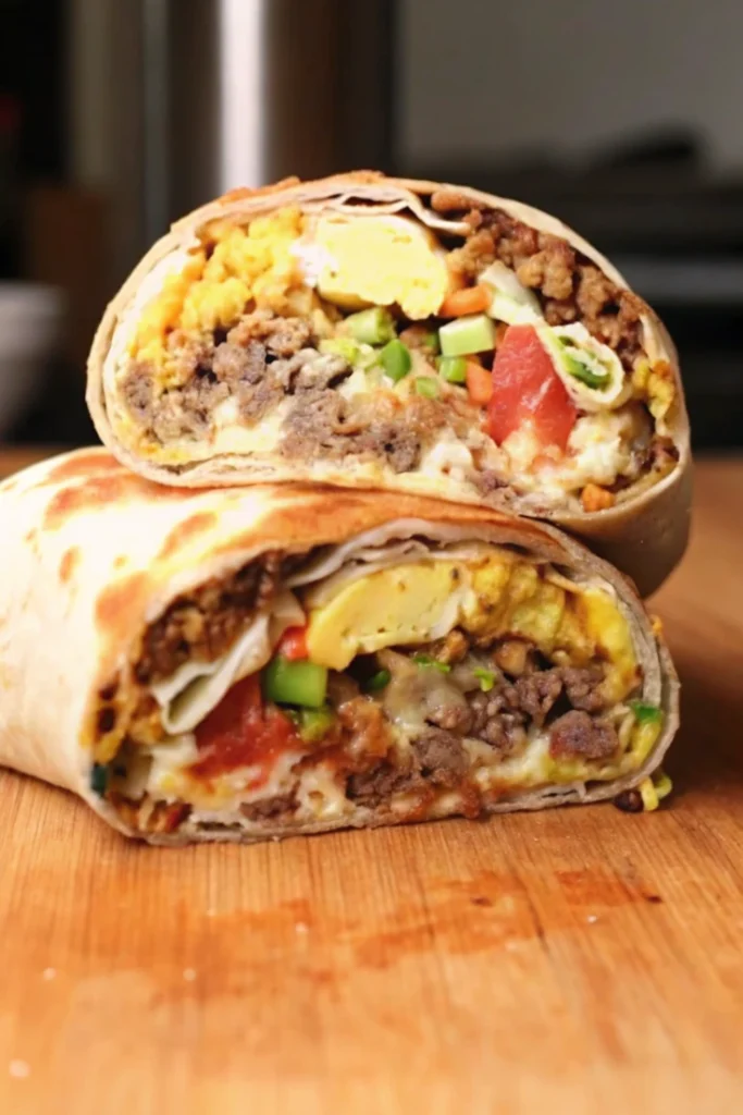 Easy Vegan Breakfast Burrito