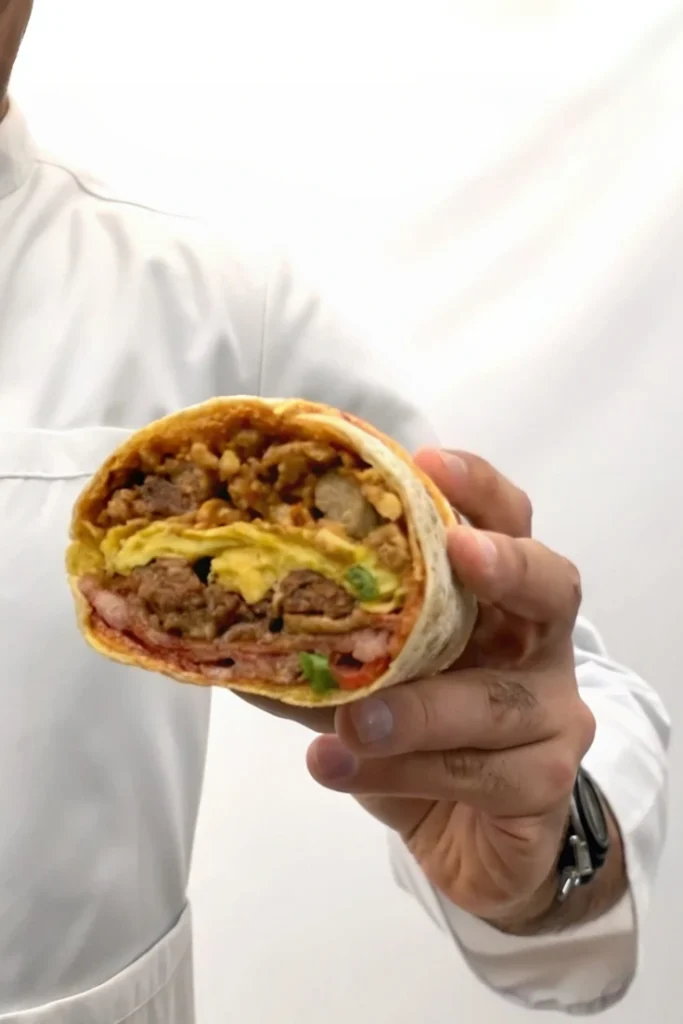 Easy Vegan Breakfast Burrito