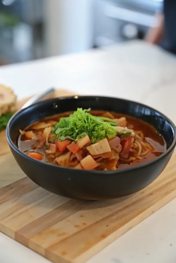 Vegan Noodle Soup