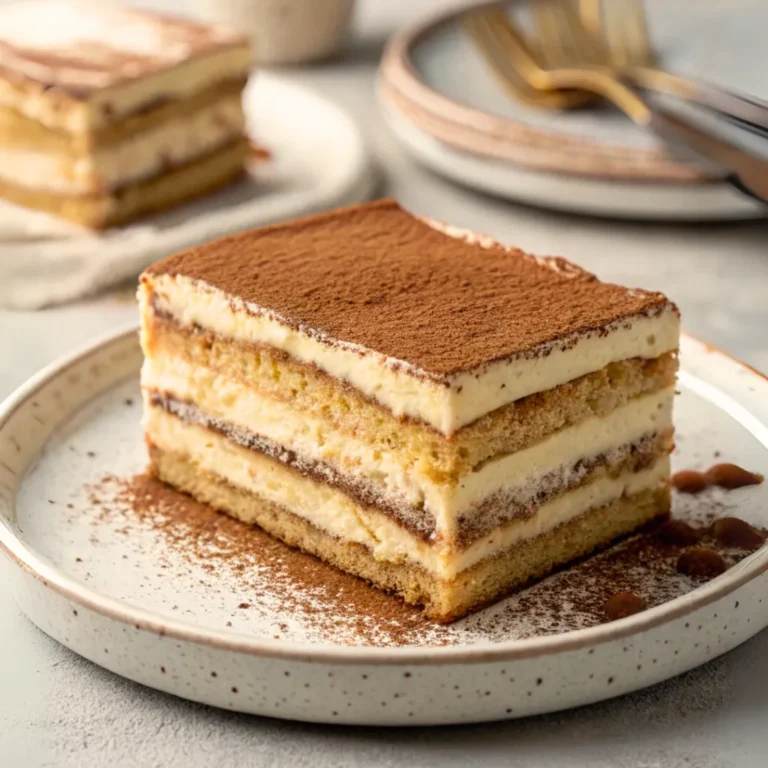 Homemade Tiramisu