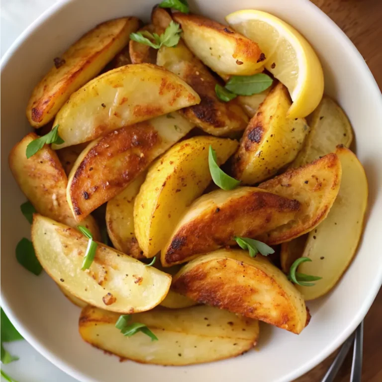 Authentic Greek Lemon Potatoes