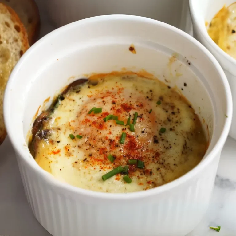 Baked Eggs Oven Style for a Simple Breakfast