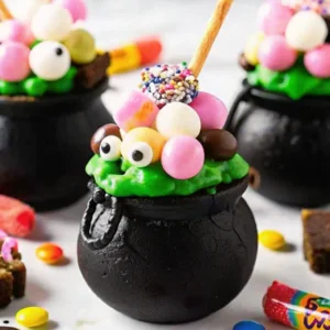 Cauldron Cupcakes Halloween