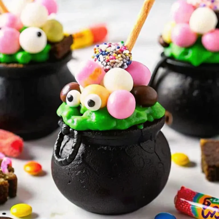 Cauldron Cupcakes Halloween