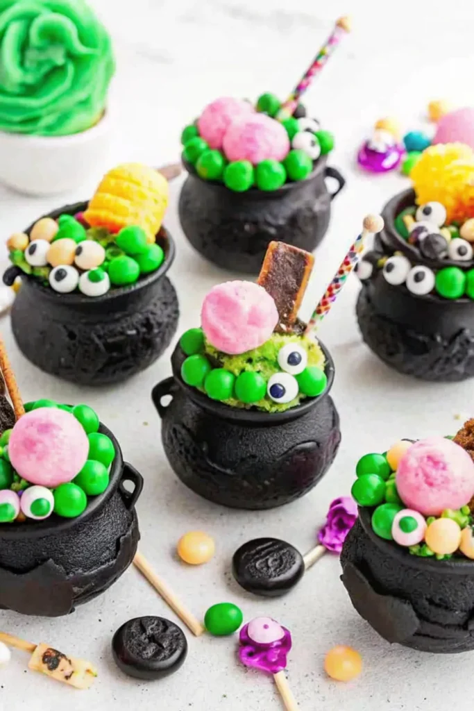 Cauldron Cupcakes Halloween