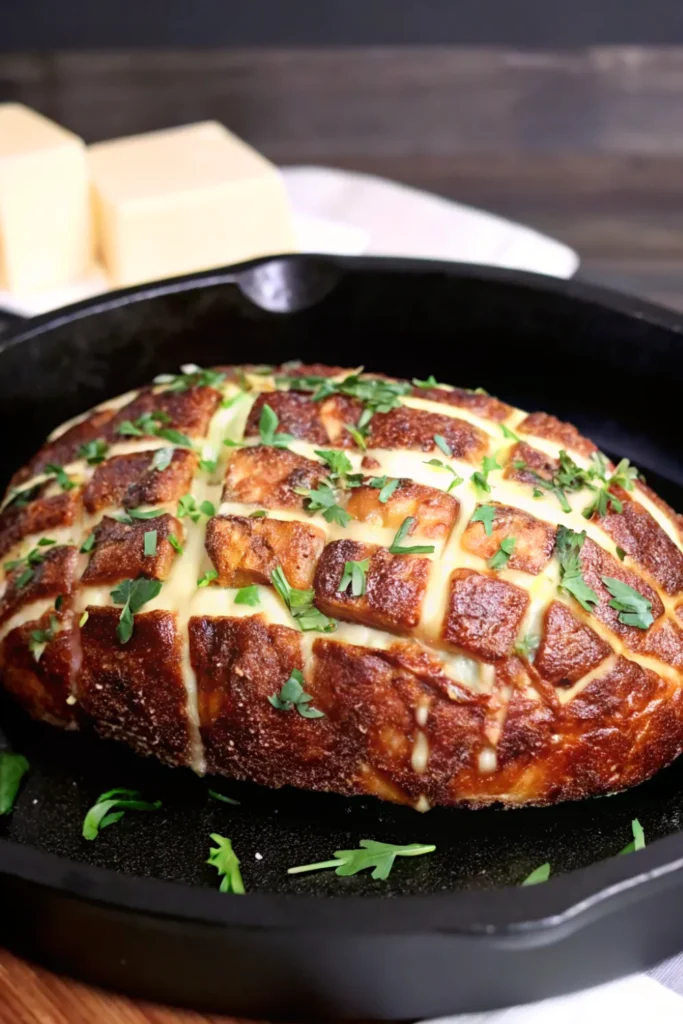 Cheesy Pull Apart Bread