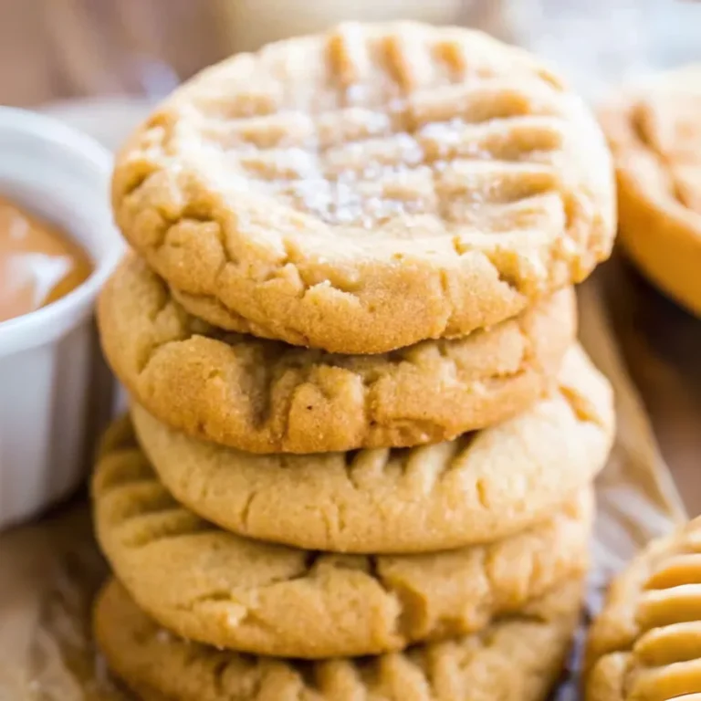 Chewy Peanut Butter Cookies