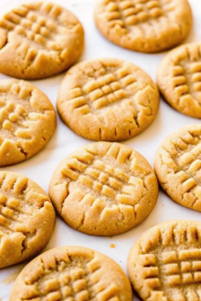 Chewy Peanut Butter Cookies