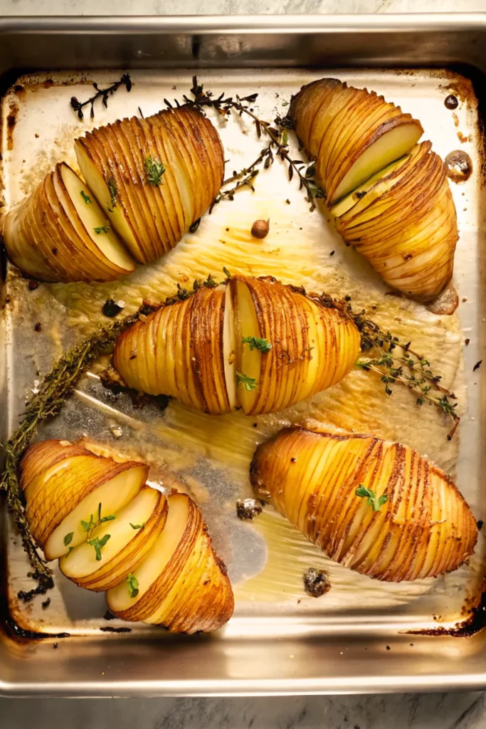 Hasselback Potatoes