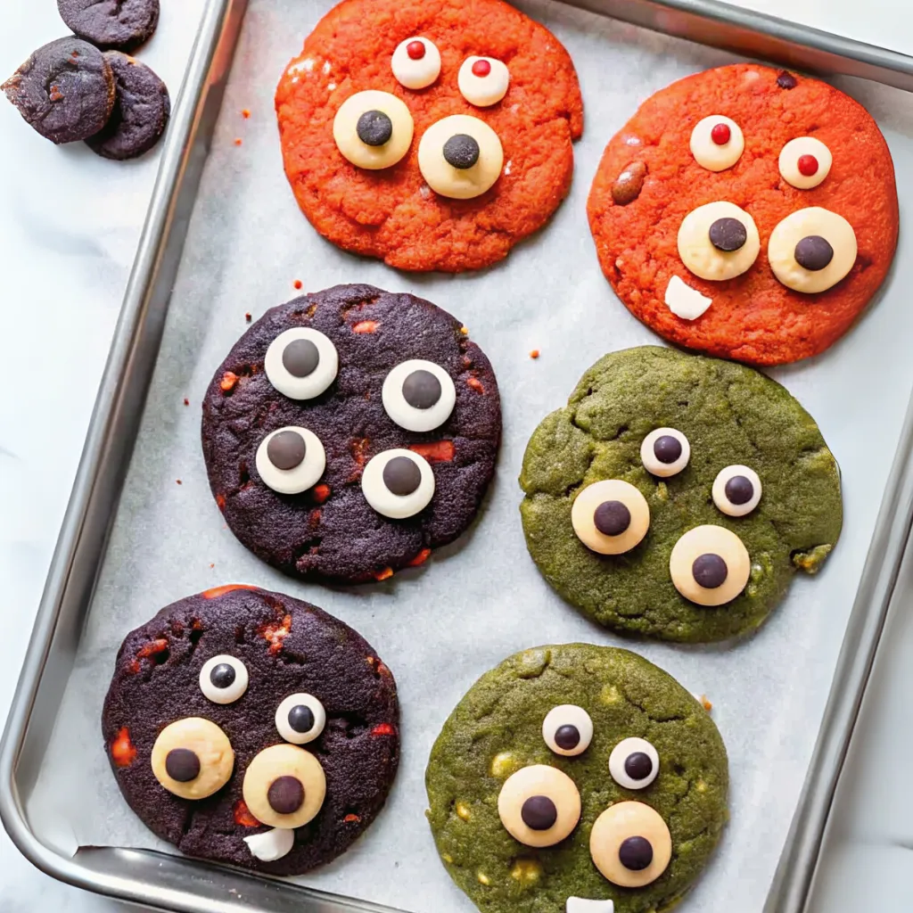 Scary Halloween Cookies