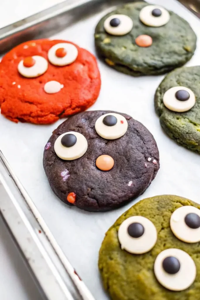 Scary Halloween Cookies