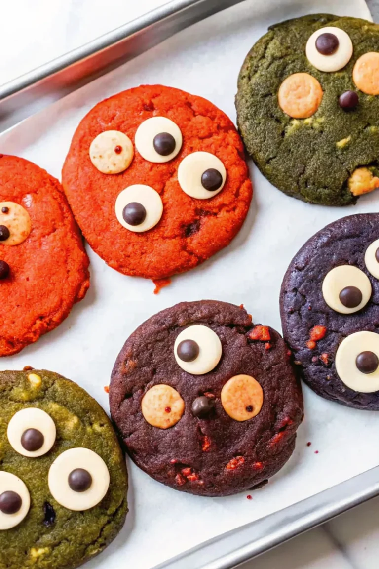 Scary Halloween Cookies