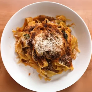 Short Rib Ragu Over Pappardelle