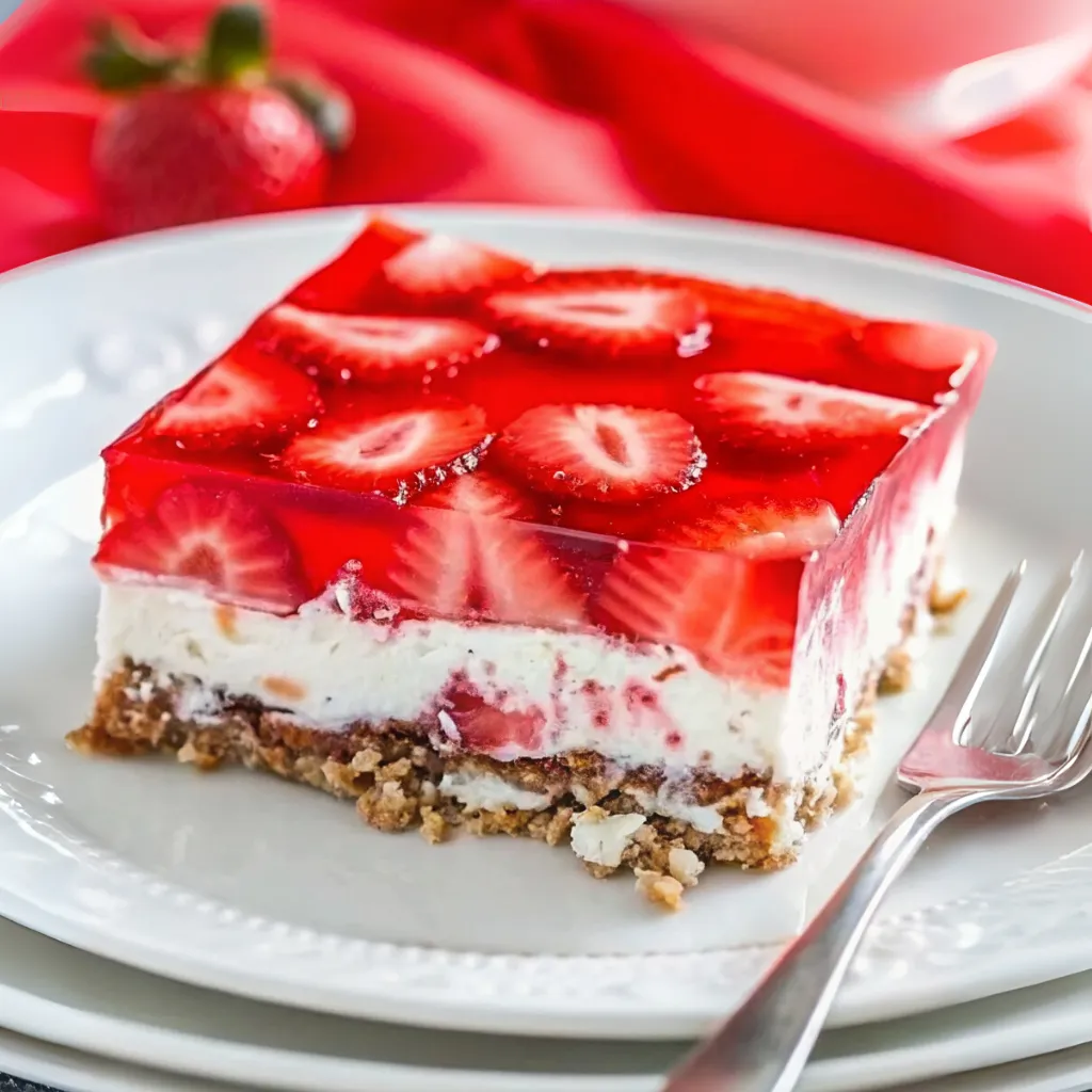 Strawberry Pretzel Salad