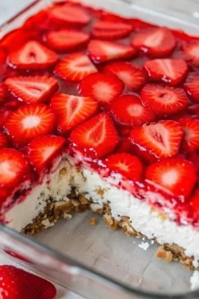 Strawberry Pretzel Salad
