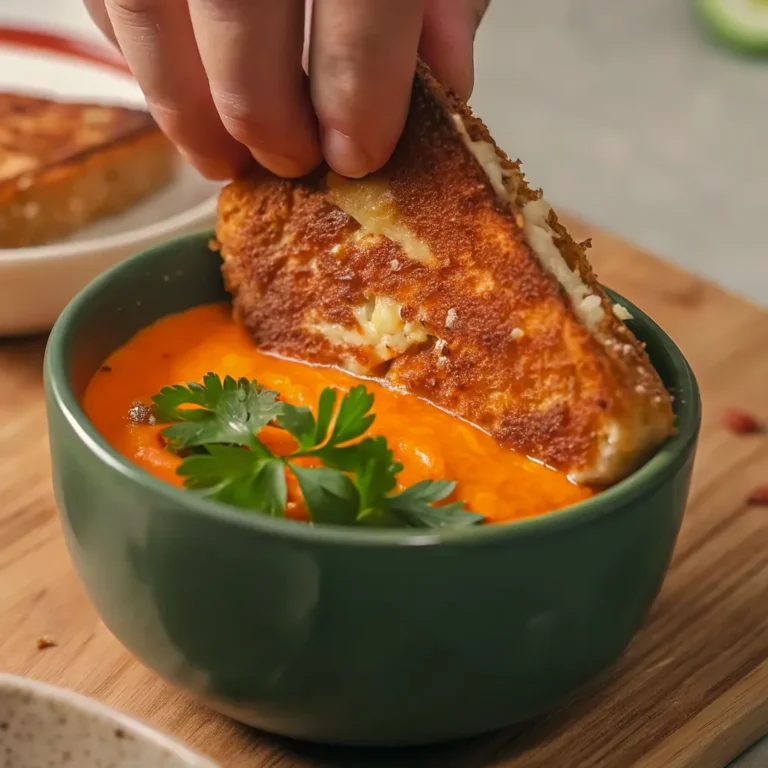 Tomato Soup with Grilled Cheese