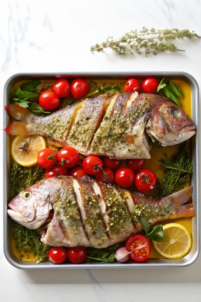 Baked Whole Fish